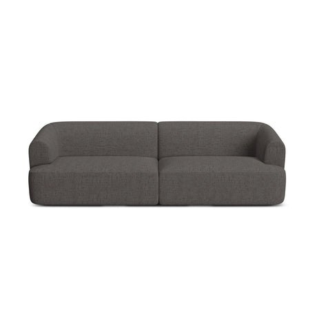 Campi 4-Sitzer Sofa aus Strukturierter Stoff in Grau (Moly 85), 255x90x70 cm von Cosmopolitan Design – Bild 5