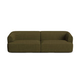 Campi 4-Sitzer Sofa aus Strukturierter Stoff in Grün (Moly 38), 255x90x70 cm von Cosmopolitan Design – Bild 5