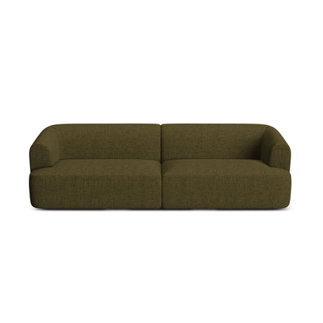 Campi 4-Sitzer Sofa aus Strukturierter Stoff in Grün (Moly 38), 255x90x70 cm von Cosmopolitan Design – Bild 5