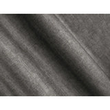 Campi 7-Sitzer Panorama Ecksofa, Linke Seite, aus Samt in Grau (Vogue 15), Beine aus Schwarzes Plastik, 330x255x70 cm von Cosmopolitan Design – Bild 7