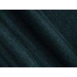 Campi 7-Sitzer Panorama Ecksofa, Rechte Seite, aus Samt in Tiefes Petrol (Vogue 13), Beine aus Schwarzes Plastik, 330x255x70 cm von Cosmopolitan Design – Bild 7
