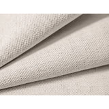 Campi 7-Sitzer Panorama Ecksofa, Rechte Seite, aus Strukturierter Stoff in Hellbeige (Moly 02), Beine aus Schwarzes Plastik, 330x255x70 cm von Cosmopolitan Design – Bild 7