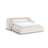 Campi Bett mit Kopfteil und Stauraum aus Samt oder Strukturstoff, 200x160 cm von Cosmopolitan Design – Bild 1