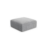 Campi Pouf aus Cord in Silber (Lincoln 84D), 90x90x40 cm von Cosmopolitan Design – Bild 3