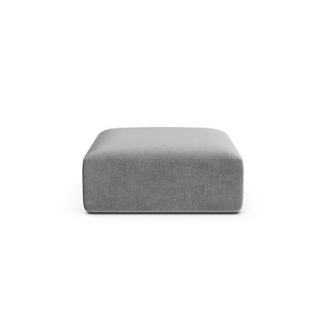 Campi Pouf aus Samt in Grau (Vogue 15), 90x90x40 cm von Cosmopolitan Design – Bild 1