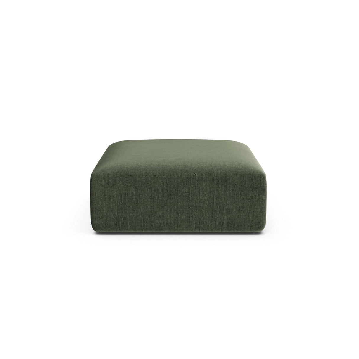 Campi Pouf aus Samt in Grün (Vogue 11), 90x90x40 cm von Cosmopolitan Design – Bild 1