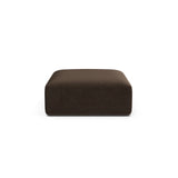 Campi Pouf aus Samt in Schokolade (Vogue 6), 90x90x40 cm von Cosmopolitan Design – Bild 1
