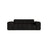 Chicago 2-Sitzer Sofa aus Chenille in Anthrazit (Eden 21 Black), 178x102 cm von Cosmopolitan Design – Bild 1