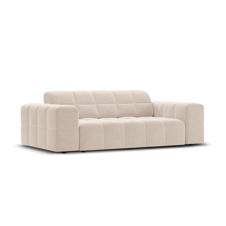 Chicago 2-Sitzer Sofa aus Chenille in Beige (Haga 30), 175x102x70 cm von Cosmopolitan Design – Bild 4