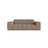 Chicago 2-Sitzer Sofa aus Chenille in Dunkelbeige (Eden 4 Beige), 178x102 cm von Cosmopolitan Design – Bild 1