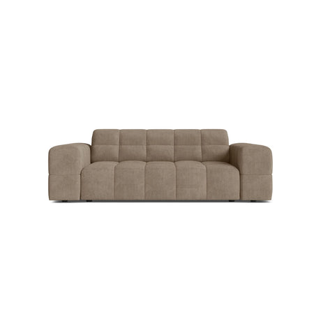 Chicago 2-Sitzer Sofa aus Chenille in Dunkelbeige (Eden 4 Beige), 178x102 cm von Cosmopolitan Design – Bild 1