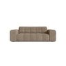 Chicago 2-Sitzer Sofa aus Chenille in Dunkelbeige (Eden 4 Beige), 178x102 cm von Cosmopolitan Design – Bild 1