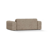 Chicago 2-Sitzer Sofa aus Chenille in Dunkelbeige (Eden 4 Beige), 178x102 cm von Cosmopolitan Design – Bild 4