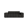 Chicago 2-Sitzer Sofa aus Chenille in Dunkelgrau (Eden 20 Graphite), 178x102 cm von Cosmopolitan Design – Bild 1