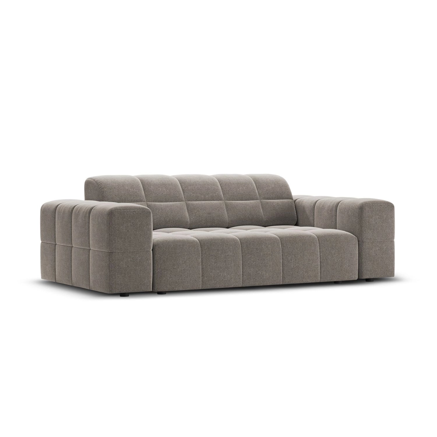 Chicago 2-Sitzer Sofa aus Chenille in Grau (Haga 16), 175x102x70 cm von Cosmopolitan Design – Bild 4
