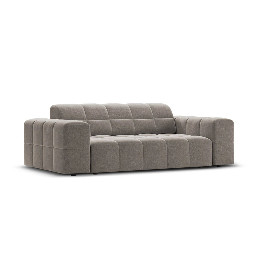 Chicago 2-Sitzer Sofa aus Chenille in Grau (Haga 16), 175x102x70 cm von Cosmopolitan Design – Bild 4