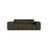Chicago 2-Sitzer Sofa aus Chenille in Grün (Eden 12 Olive), 178x102 cm von Cosmopolitan Design – Bild 1