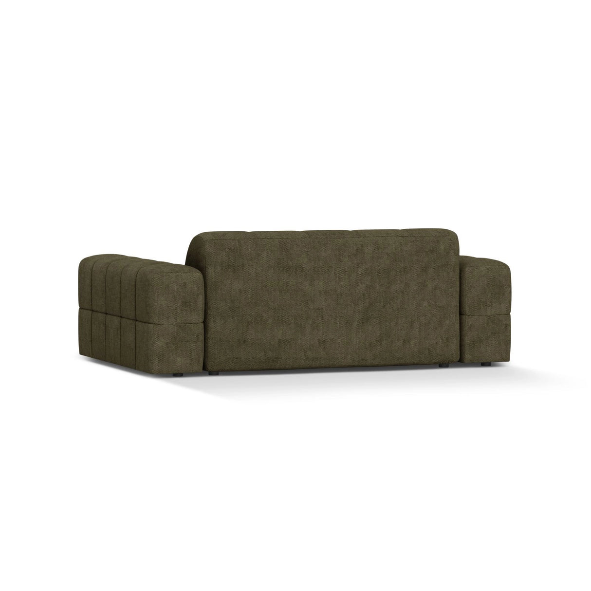 Chicago 2-Sitzer Sofa aus Chenille in Grün (Eden 12 Olive), 178x102 cm von Cosmopolitan Design – Bild 4