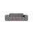 Chicago 2-Sitzer Sofa aus Chenille in Hellgrau (Eden 18 Grey), 178x102 cm von Cosmopolitan Design – Bild 1