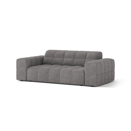 Chicago 2-Sitzer Sofa aus Chenille in Hellgrau (Eden 18 Grey), 178x102 cm von Cosmopolitan Design – Bild 3