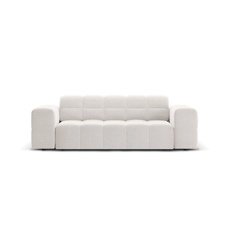 Chicago 2-Sitzer Sofa aus Chenille in Hellgrau (Haga 06), 175x102x70 cm von Cosmopolitan Design – Bild 1