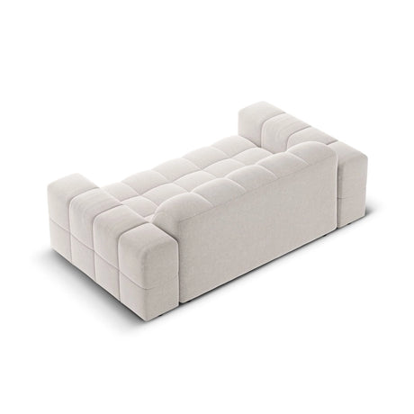 Chicago 2-Sitzer Sofa aus Chenille in Hellgrau (Haga 06), 175x102x70 cm von Cosmopolitan Design – Bild 5