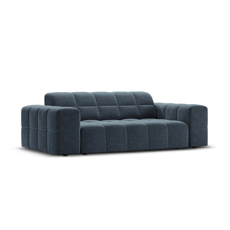 Chicago 2-Sitzer Sofa aus Chenille in Königsblau (Haga 86), 175x102x70 cm von Cosmopolitan Design – Bild 4