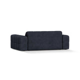 Chicago 2-Sitzer Sofa aus Chenille in Marineblau (Eden 16 Deep Blue), 178x102 cm von Cosmopolitan Design – Bild 4