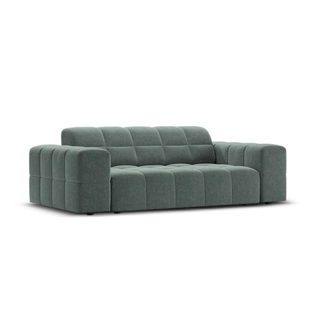 Chicago 2-Sitzer Sofa aus Chenille in Petrol (Haga 78), 175x102x70 cm von Cosmopolitan Design – Bild 4
