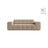 Chicago 2-Sitzer Sofa aus Samt in Beige (Venus 2928), 178x102 cm von Cosmopolitan Design – Bild 1
