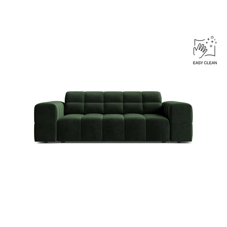 Chicago 2-Sitzer Sofa aus Samt in Flaschengrün (Venus 2940), 178x102 cm von Cosmopolitan Design – Bild 1