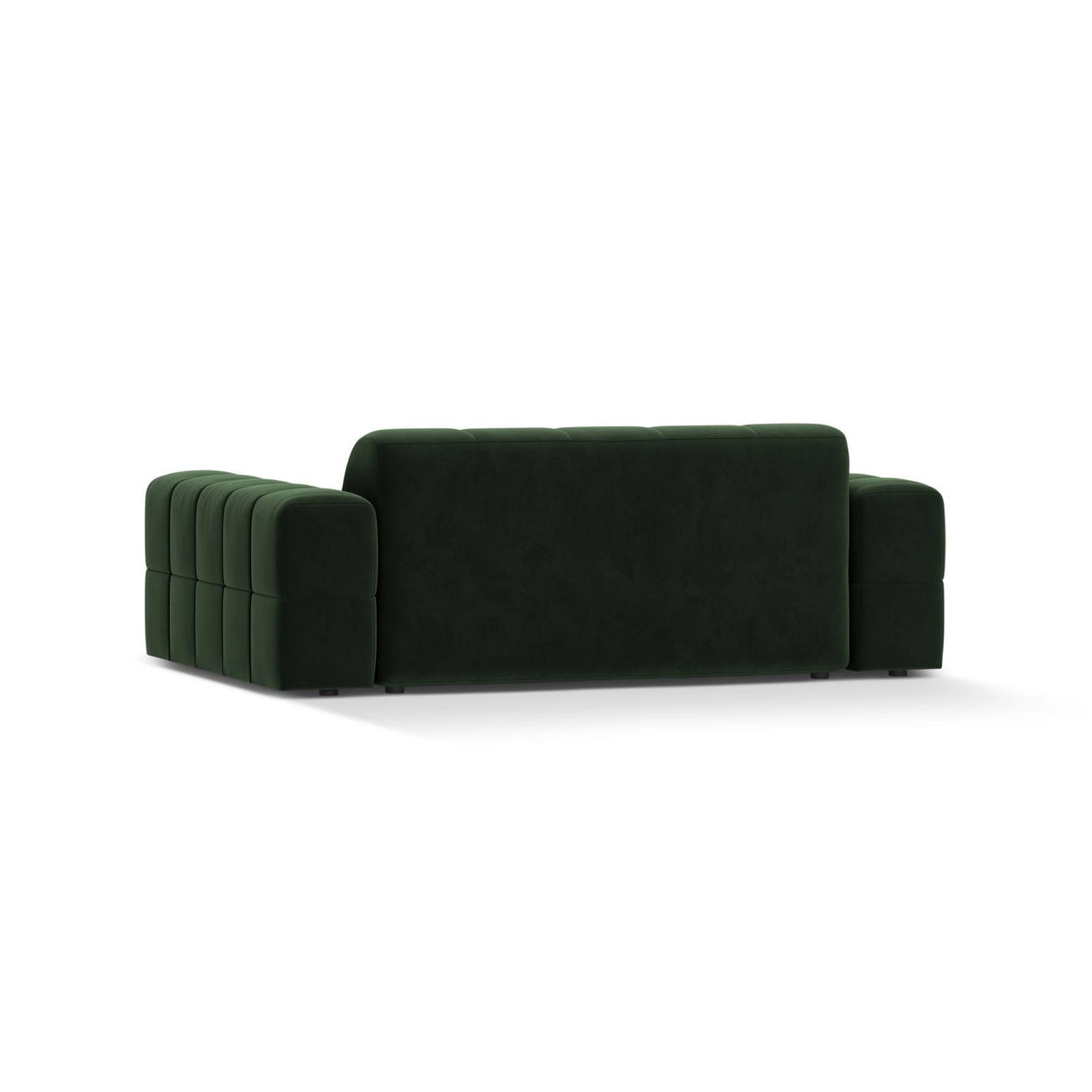Chicago 2-Sitzer Sofa aus Samt in Flaschengrün (Venus 2940), 178x102 cm von Cosmopolitan Design – Bild 4
