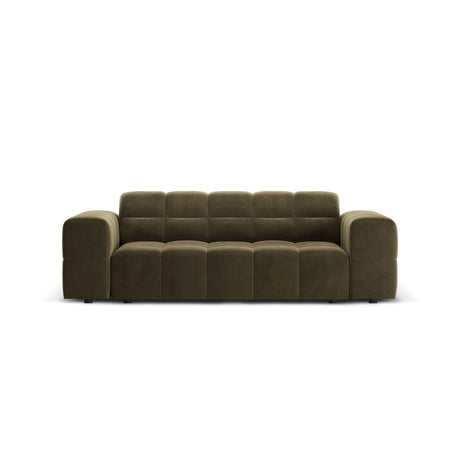 Chicago 2-Sitzer Sofa aus Samt in Grün (Bluvel 77), 175x102x70 cm von Cosmopolitan Design – Bild 1