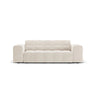 Chicago 2-Sitzer Sofa aus Samt in Hellbeige (Bluvel 22), 175x102x70 cm von Cosmopolitan Design – Bild 1