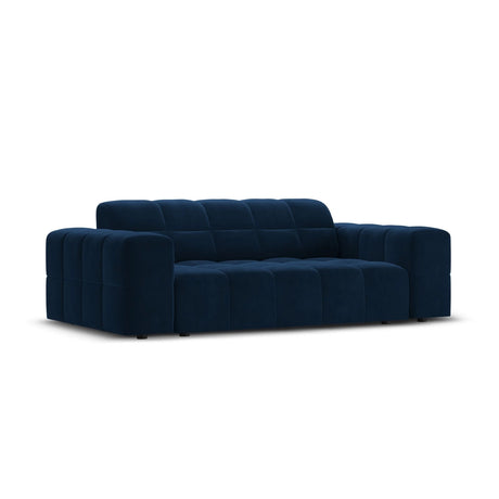 Chicago 2-Sitzer Sofa aus Samt in Königsblau (Bluvel 86), 175x102x70 cm von Cosmopolitan Design – Bild 4