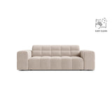 Chicago 2-Sitzer Sofa aus Samt in Leichtes Beige (Venus 2927), 178x102 cm von Cosmopolitan Design – Bild 1