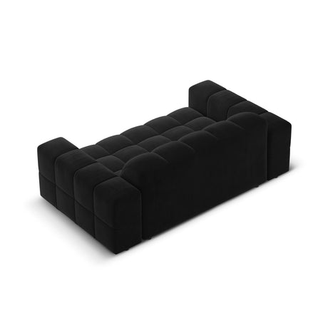 Chicago 2-Sitzer Sofa aus Samt in Schwarz (Bluvel 19), 175x102x70 cm von Cosmopolitan Design – Bild 5