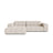 Chicago 3-Sitzer Ecksofa, Linke Seite, aus Samt oder Chenille, 234x167 cm von Cosmopolitan Design – Bild 1