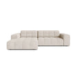 Chicago 3-Sitzer Ecksofa, Linke Seite, aus Samt oder Chenille, 234x167 cm von Cosmopolitan Design – Bild 1