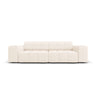 Chicago 3-Sitzer Sofa aus Chenille in Hellbeige (Haga 23), 204x102x70 cm von Cosmopolitan Design – Bild 1