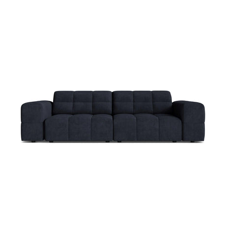 Chicago 3-Sitzer Sofa aus Chenille in Marineblau (Eden 16 Deep Blue), 212x102 cm von Cosmopolitan Design – Bild 1