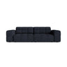 Chicago 3-Sitzer Sofa aus Chenille in Marineblau (Eden 16 Deep Blue), 212x102 cm von Cosmopolitan Design – Bild 1