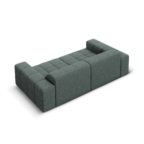 Chicago 3-Sitzer Sofa aus Chenille in Petrol (Haga 78), 204x102x70 cm von Cosmopolitan Design – Bild 5