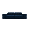 Chicago 3-Sitzer Sofa aus Samt in Königsblau (Bluvel 86), 204x102x70 cm von Cosmopolitan Design – Bild 1