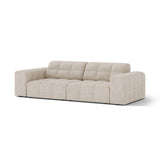 Chicago 3-Sitzer Sofa aus Samt oder Chenille, 212x102 cm von Cosmopolitan Design – Bild 3