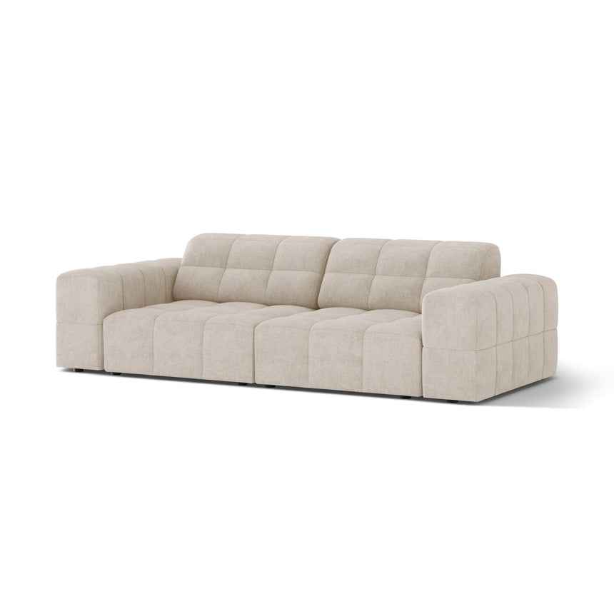 Chicago 3-Sitzer Sofa aus Samt oder Chenille, 212x102 cm von Cosmopolitan Design – Bild 3
