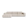 Chicago 4-Sitzer Ecksofa, Linke Seite, aus Samt oder Chenille, 294x167 cm von Cosmopolitan Design – Bild 1
