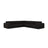Chicago 4-Sitzer Ecksofa, Symmetrisch, aus Chenille in Anthrazit (Eden 21 Black), 285x285 cm von Cosmopolitan Design – Bild 1