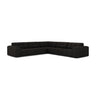 Chicago 4-Sitzer Ecksofa, Symmetrisch, aus Chenille in Anthrazit (Eden 21 Black), 285x285 cm von Cosmopolitan Design – Bild 1