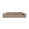 Chicago 4-Sitzer Sofa aus Chenille in Dunkelbeige (Eden 4 Beige), 252x102 cm von Cosmopolitan Design – Bild 1